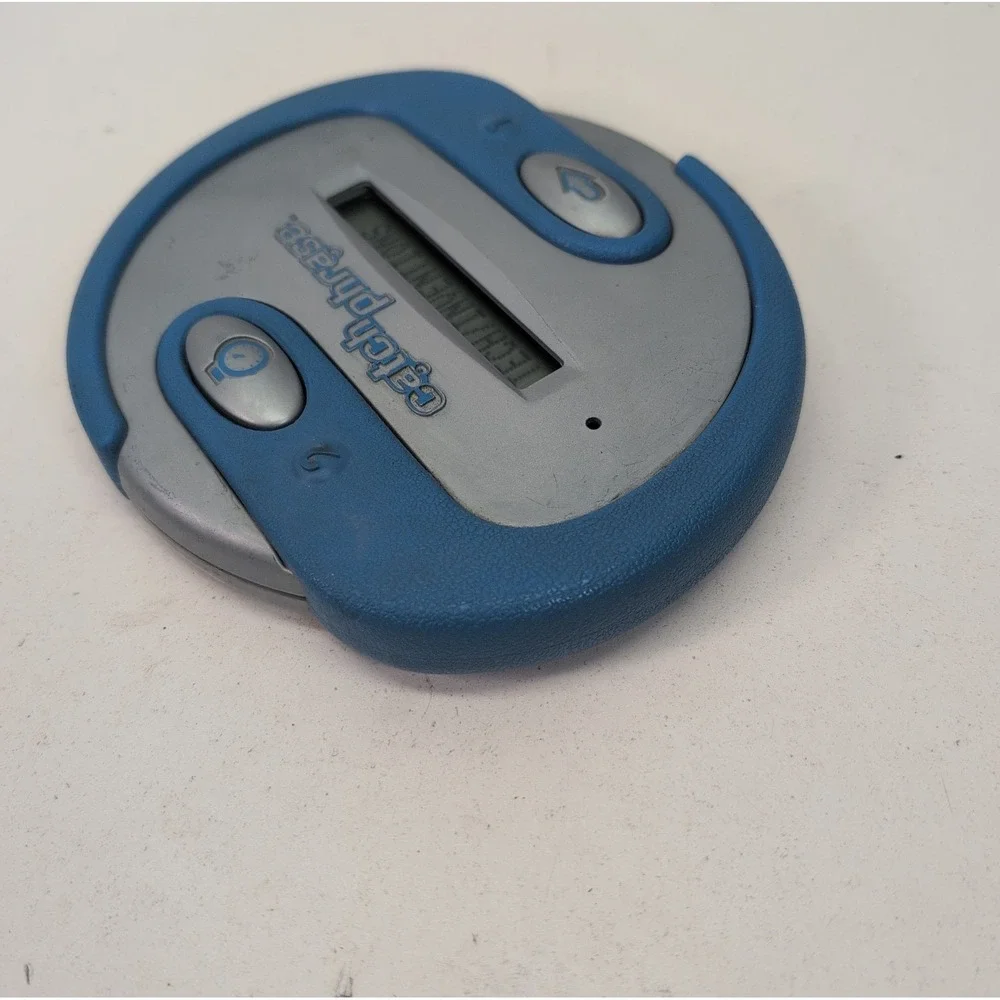 Hasbro Catch Phrase Electronic Handheld Game 2000 Blue Tested Working 41461